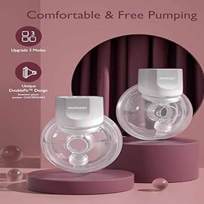 EXTRACTOR LECHE MOMCOZY S12 PRO DOBLE MANOS LIBRES - 3