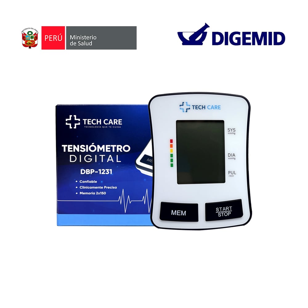 TENSIÓMETRO DE BRAZO DIGITAL TECH CARE - 2