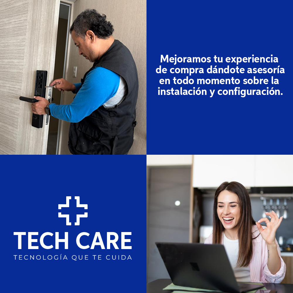 CERRADURA DIGITAL INTELIGENTE K20 DOBLE SEGURIDAD - 4