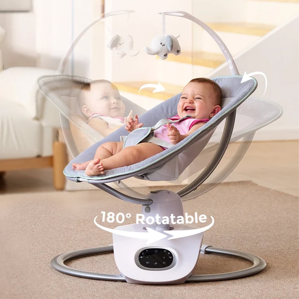 COLUMPIO AUTOMÁTICO DE MOVIMIENTO MÚLTIPLE PARA BEBÉ MOMCOZY - 2