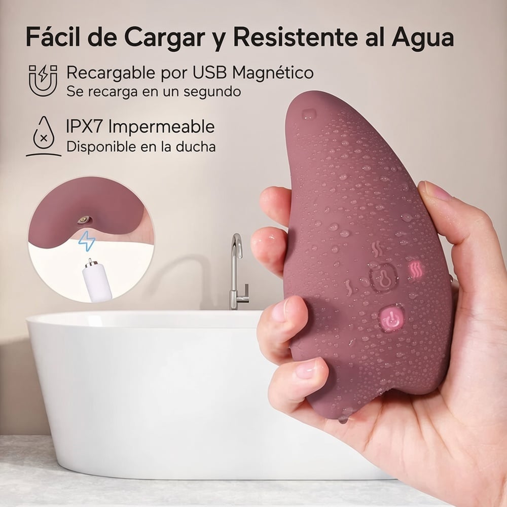 MASAJEADOR DE LACTANCIA CON CALENTAMIENTO Y VIBRACIÓN MOMCOZY - 5