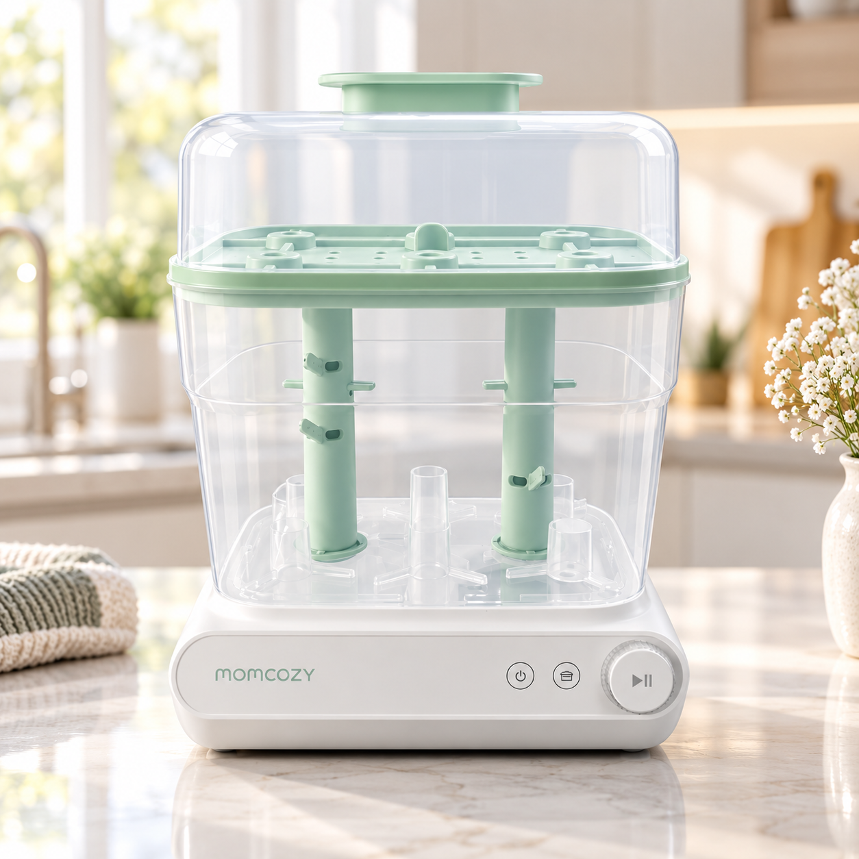 ESTERILIZADOR DE BIBERONES MOMCOZY - 1