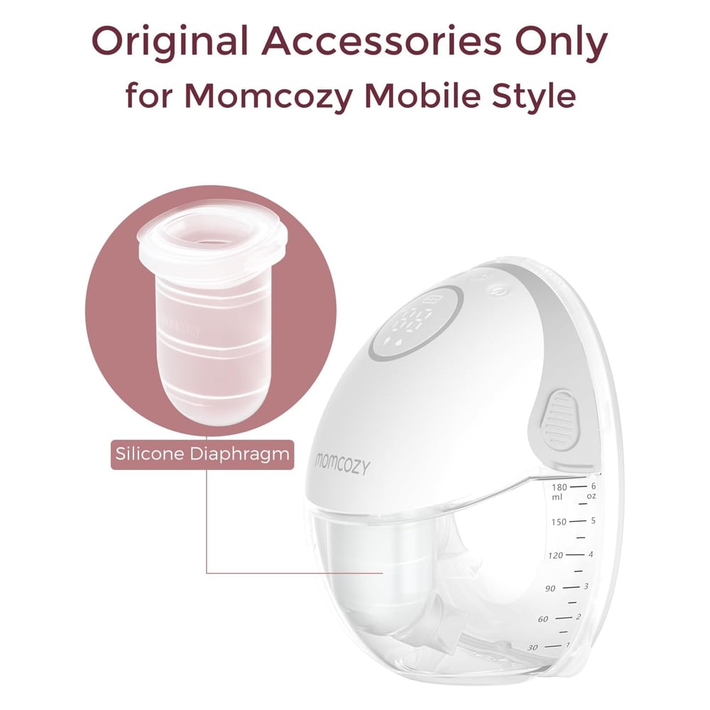 DIAFRAGMA DE SILICONA MOMCOZY PARA M6 (2 UNIDADES) - 3