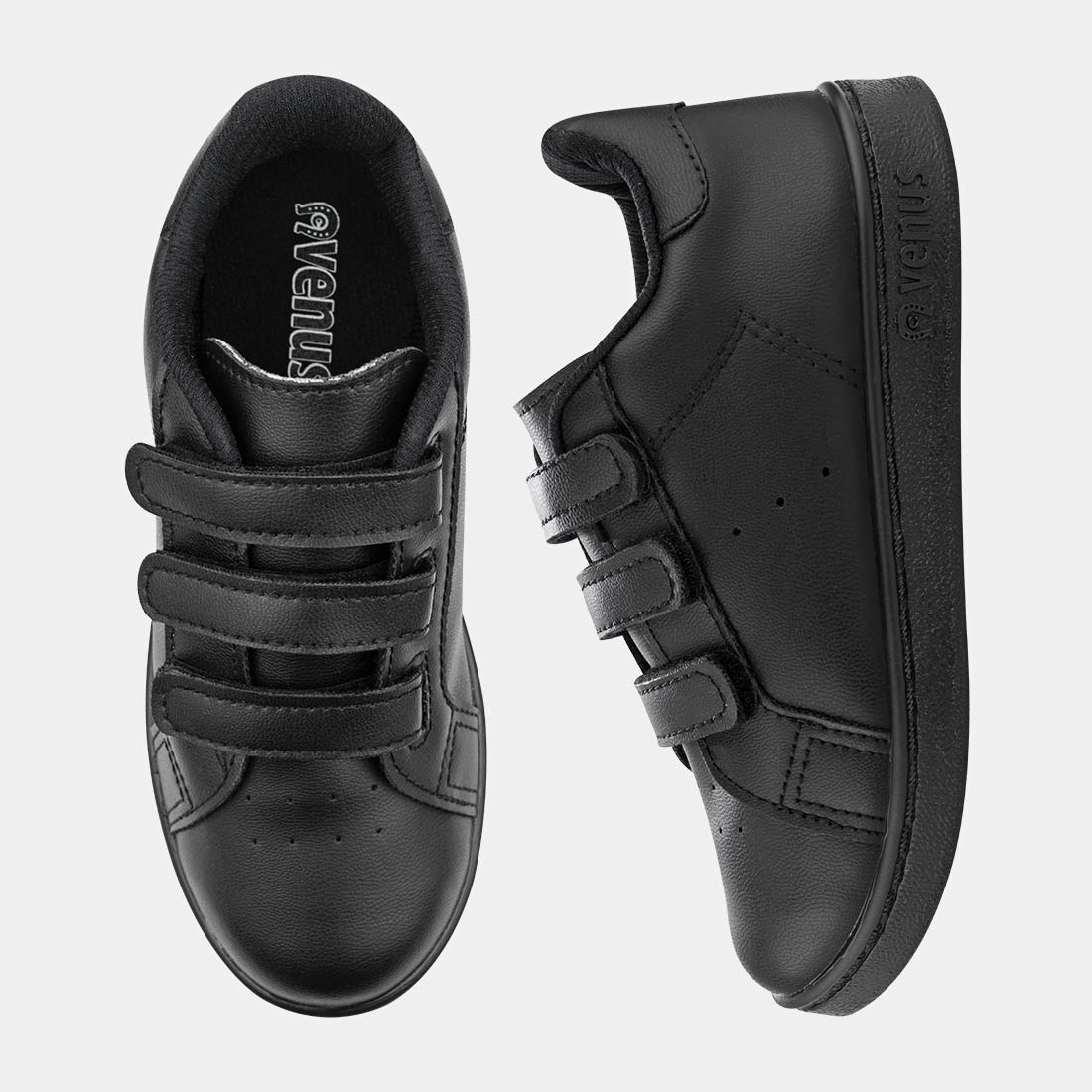 ZAPATOS UNISEX VENUS CASUALES NEGRO NIX DEPORTIVO - 2