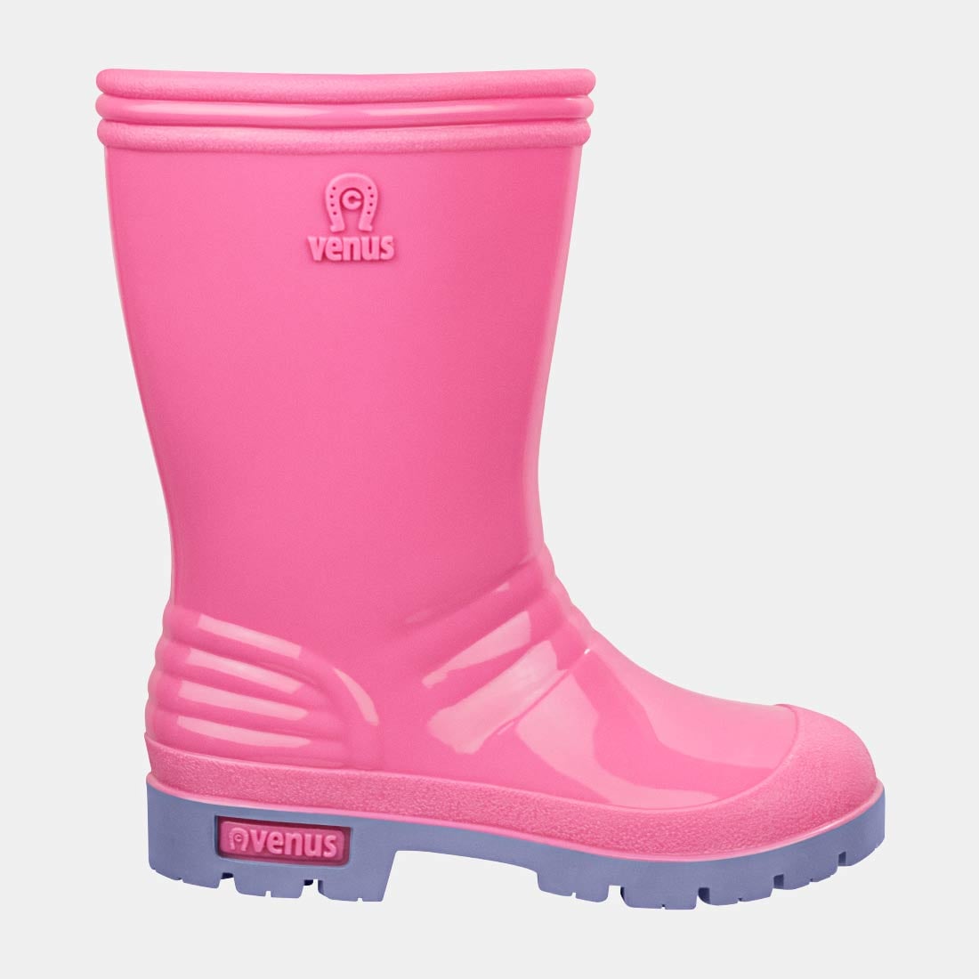 BOTAS UNISEX VENUS ROSADO ZIMBA LLUVIA - 1