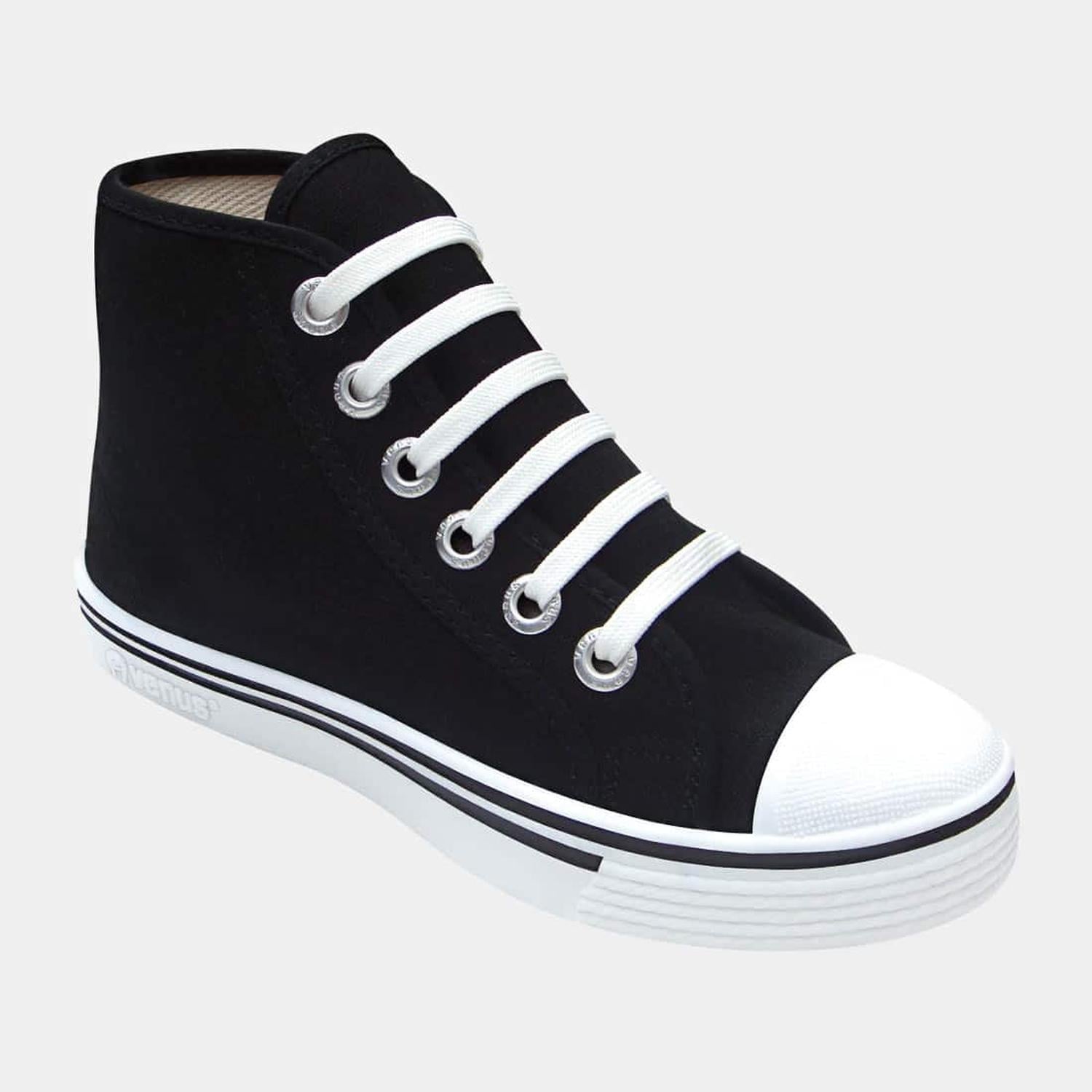 ZAPATILLA UNISEX VENUS URBANA NEGRO ZEUS ALTA - 1