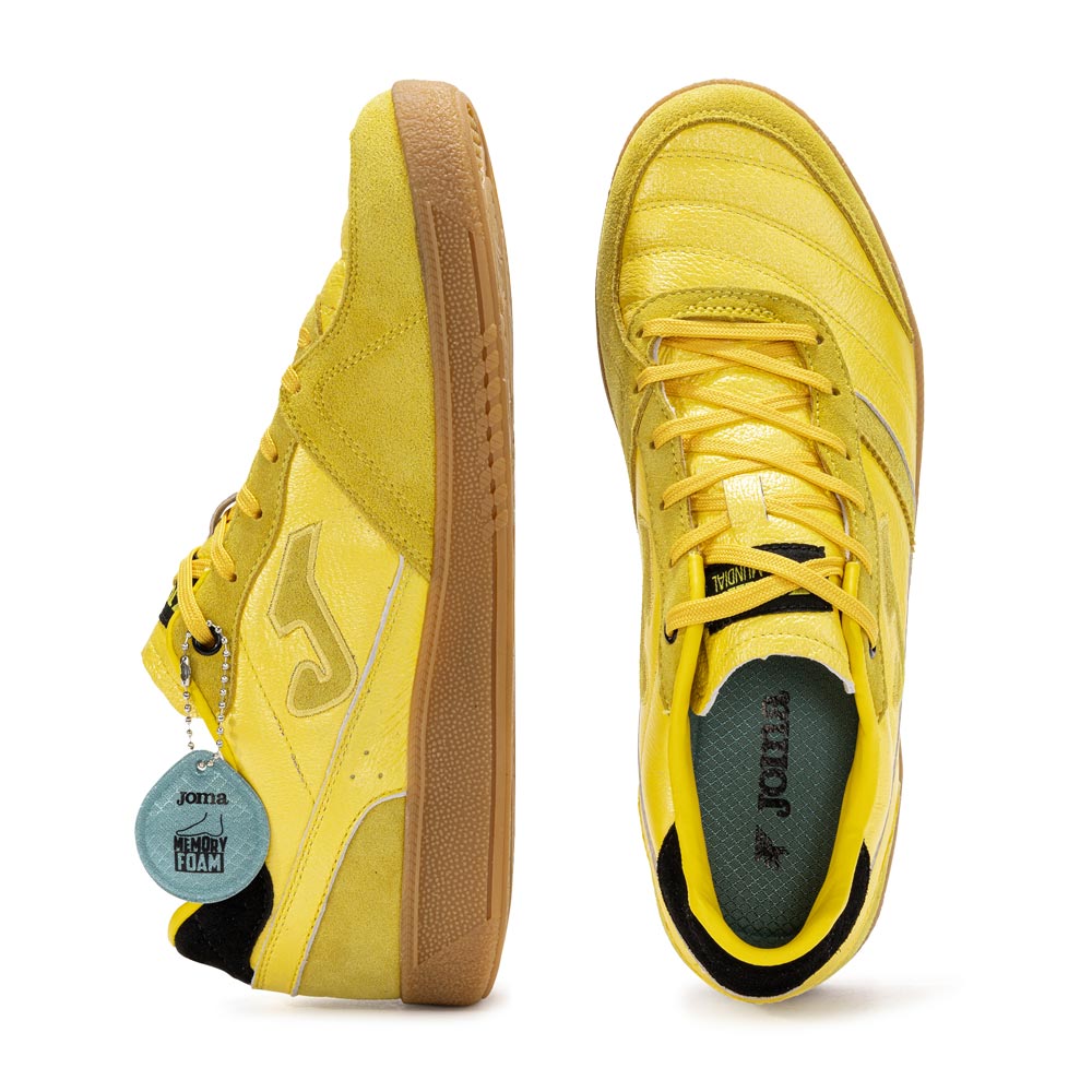 ZAPATILLAS CASUAL C. MUNDIAL MEN 2528 AMARILLO - 4