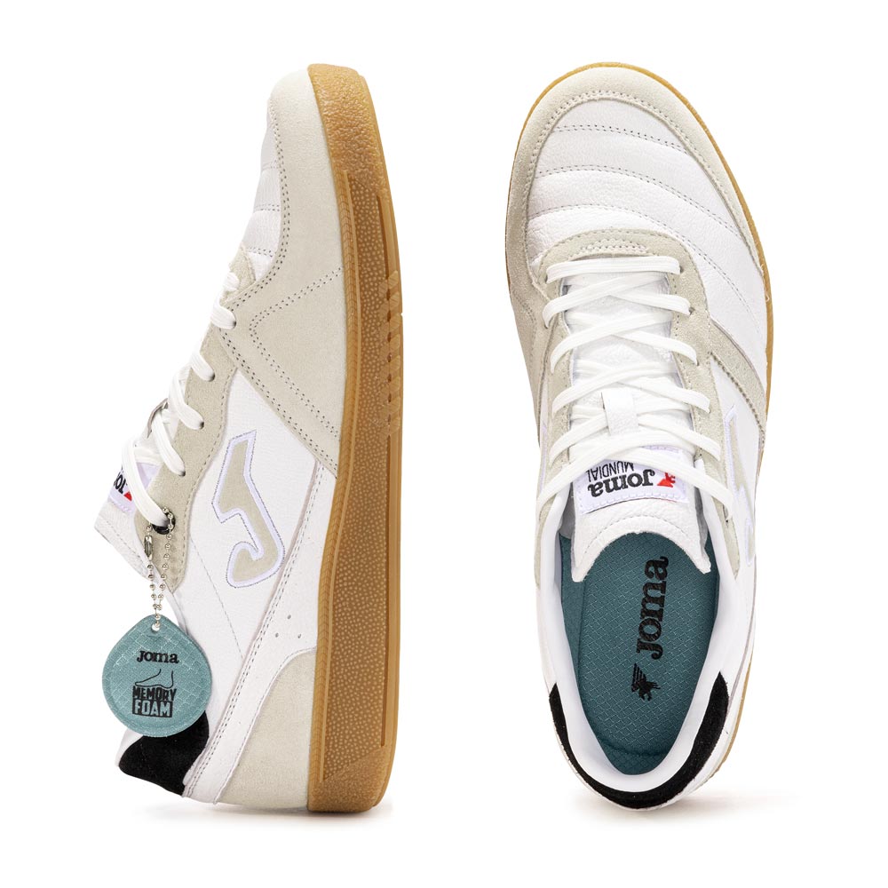 ZAPATILLAS CASUAL C.MUNDIAL MEN 2502 BLANCO - 4