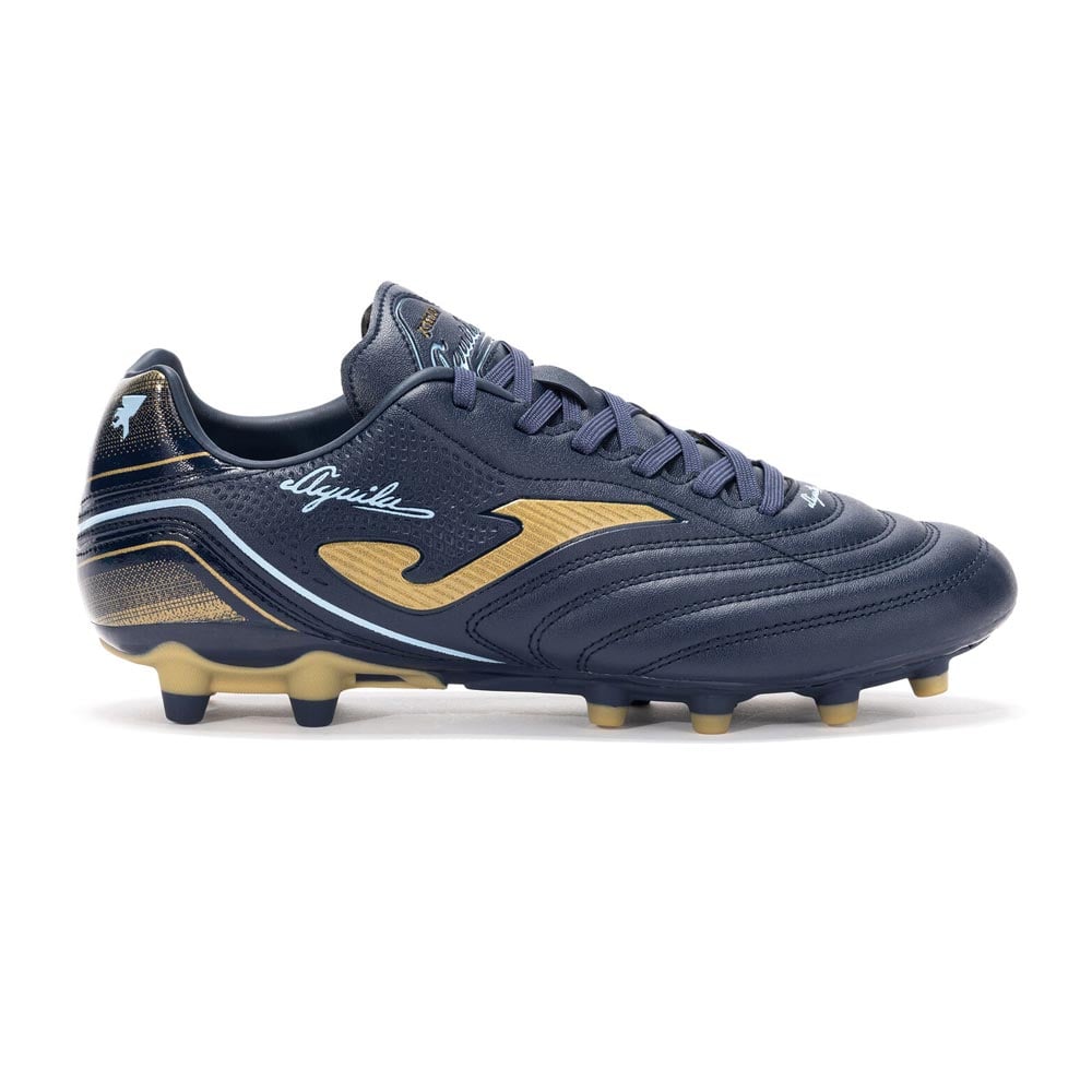 ZAPATILLAS FUTBOL AGUILA 2503 FG AZUL MARINO - 1