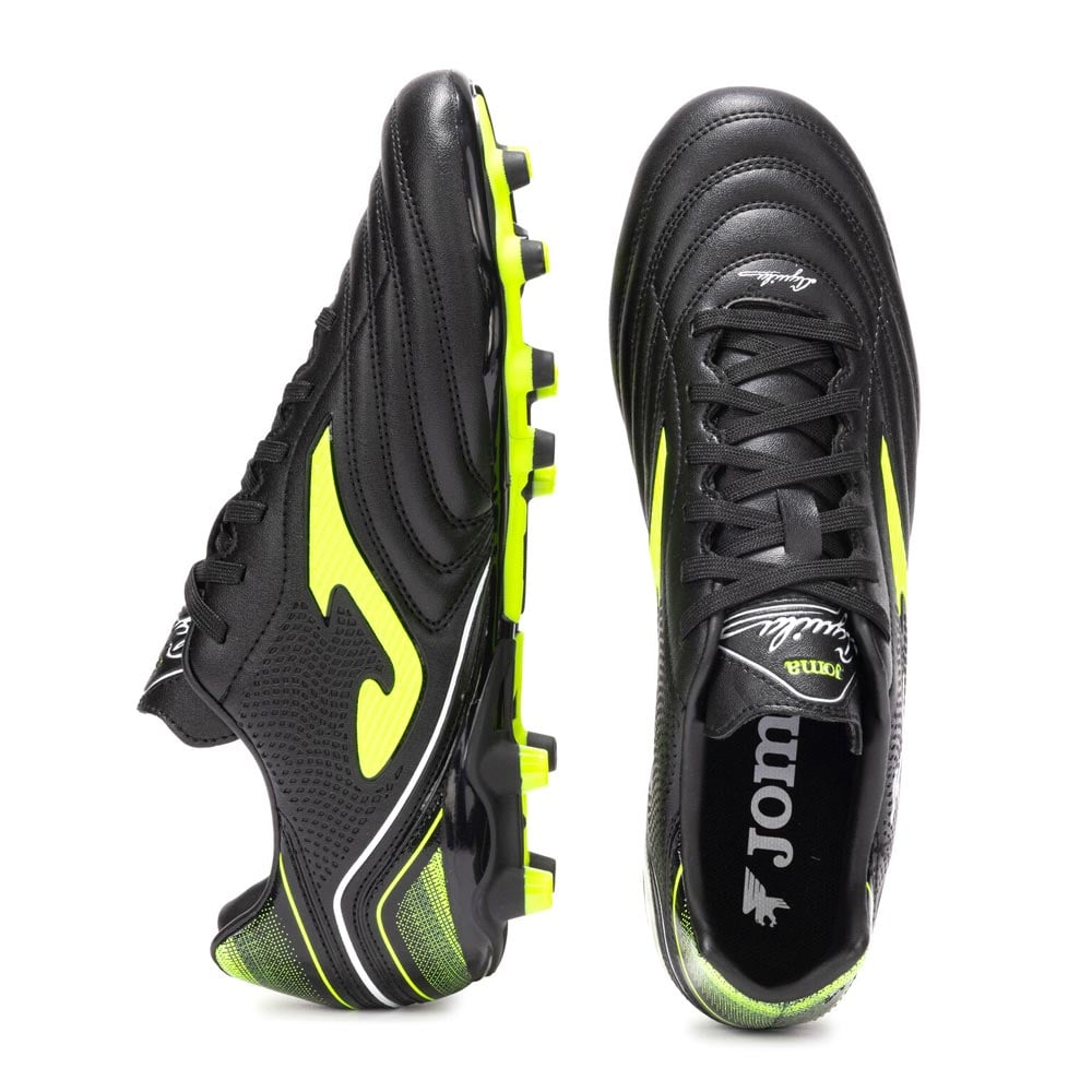 ZAPATILLAS FUTBOL AGUILA 2501 FG NEGRO - 4