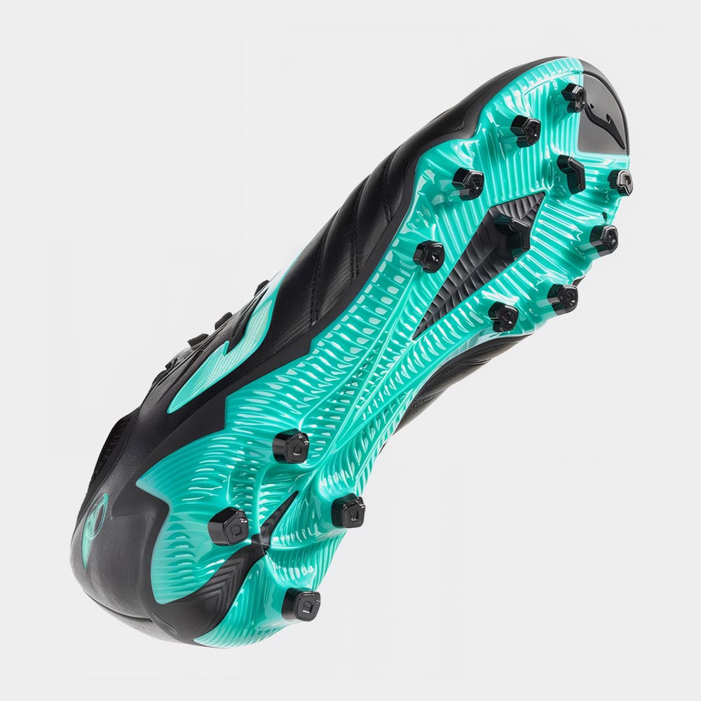 ZAPATILLAS FUTBOL POWERFUL 2501 FG NEGRO - 5
