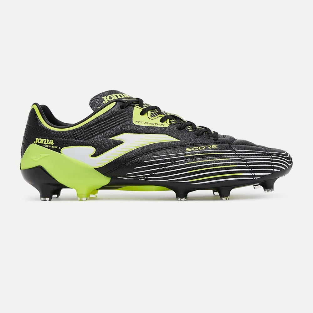 ZAPATILLAS FUTBOL SCORE 2501 FG NEGRO VERDE - 1