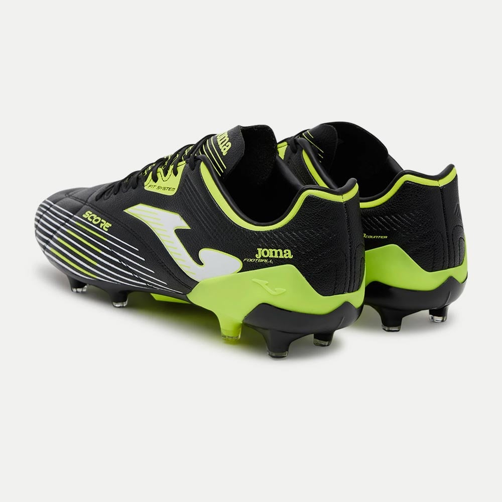 ZAPATILLAS FUTBOL SCORE 2501 FG NEGRO VERDE - 3