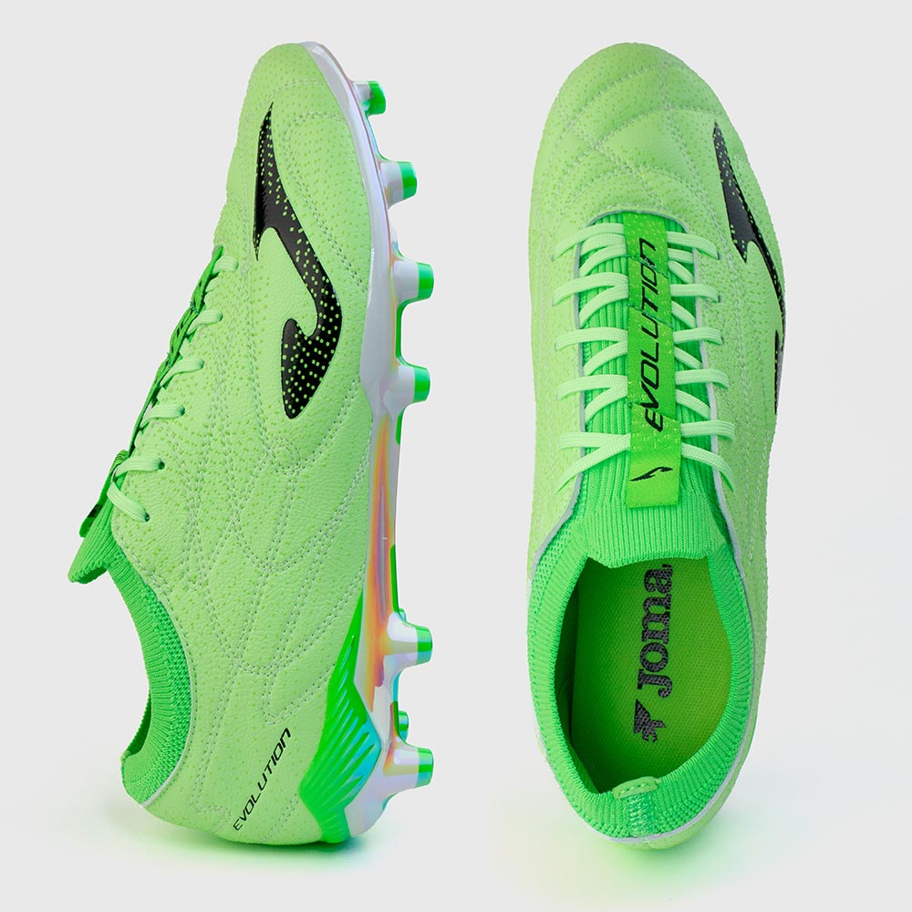 ZAPATILLAS FUTBOL EVOLUTION TOP 2511 FG VERDE FLÚOR - 3