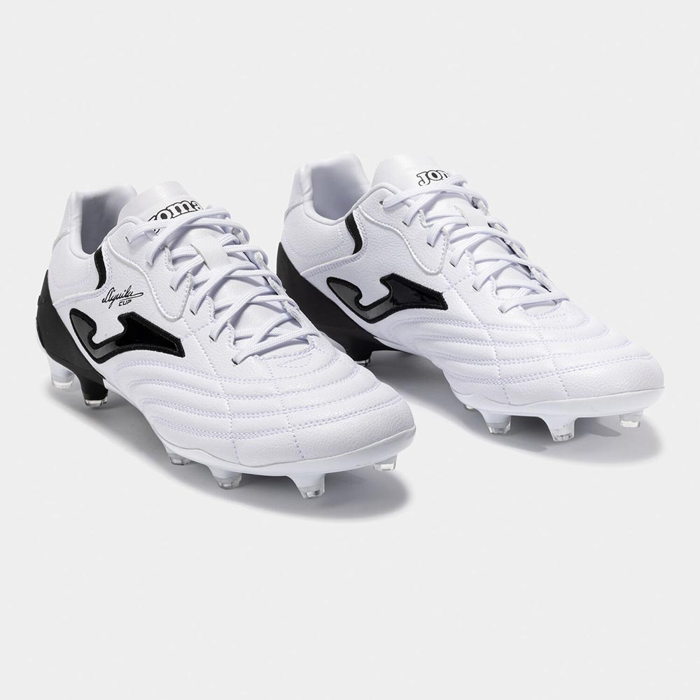ZAPATILLAS FUTBOL AGUILA CUP 2502 FG BLANCO NEGRO - 2