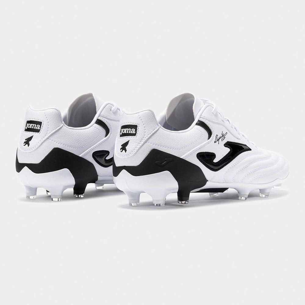 ZAPATILLAS FUTBOL AGUILA CUP 2502 FG BLANCO NEGRO - 3