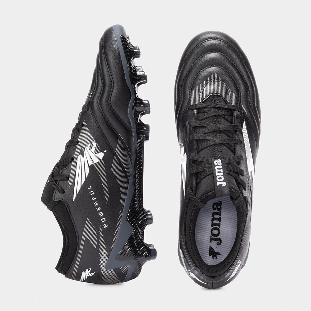ZAPATILLAS FUTBOL POWERFUL 2501 FG NEGRO - 4