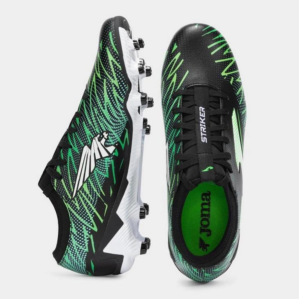 ZAPATILLAS FUTBOL STRIKER 2501 FG NEGRO - 4