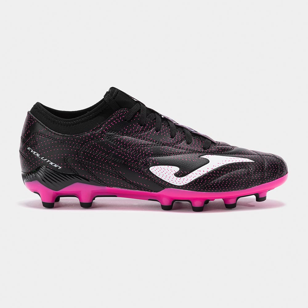 ZAPATILLAS FUTBOL EVOLUTION 2501 FG NEGRO BLANCO - 1