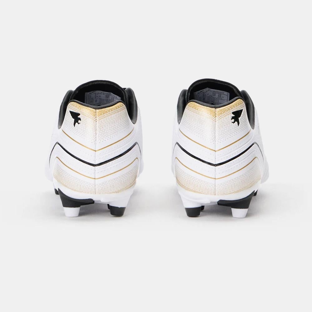 ZAPATILLAS FUTBOL AGUILA 2502 FG BLANCO ORO - 2