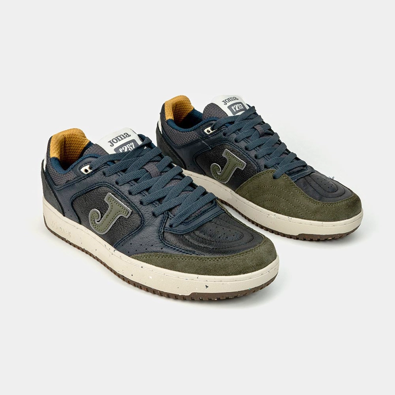 ZAPATILLAS CASUAL C.FLEXYS 2521 MARINO NEGRO - 2