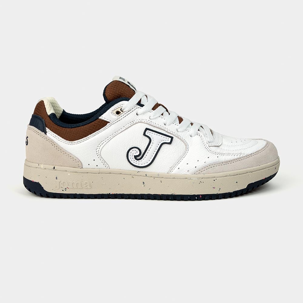 ZAPATILLAS CASUAL C.FLEXYS 2525 BLANCO MARRÓN - 1