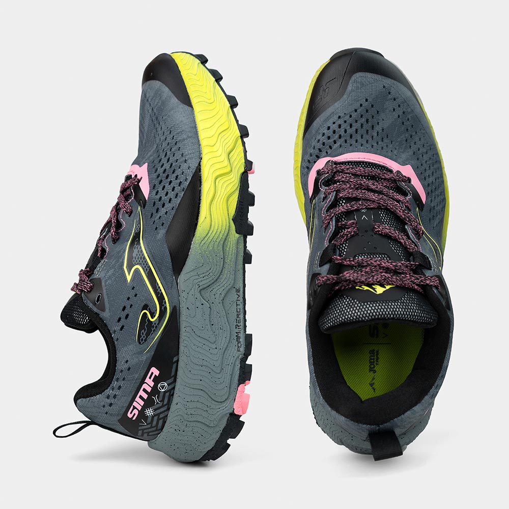 ZAPATILLAS TRAIL RUNNING SIMA LADY 2501 NEGRO - 3