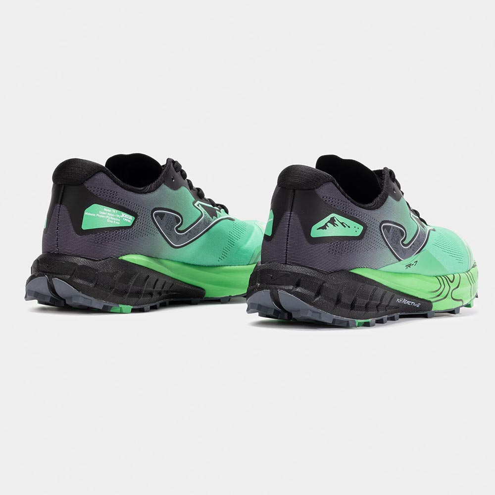 ZAPATILLAS TRAIL RUNNING TR-7 2515 UNISEX VERDE - 3
