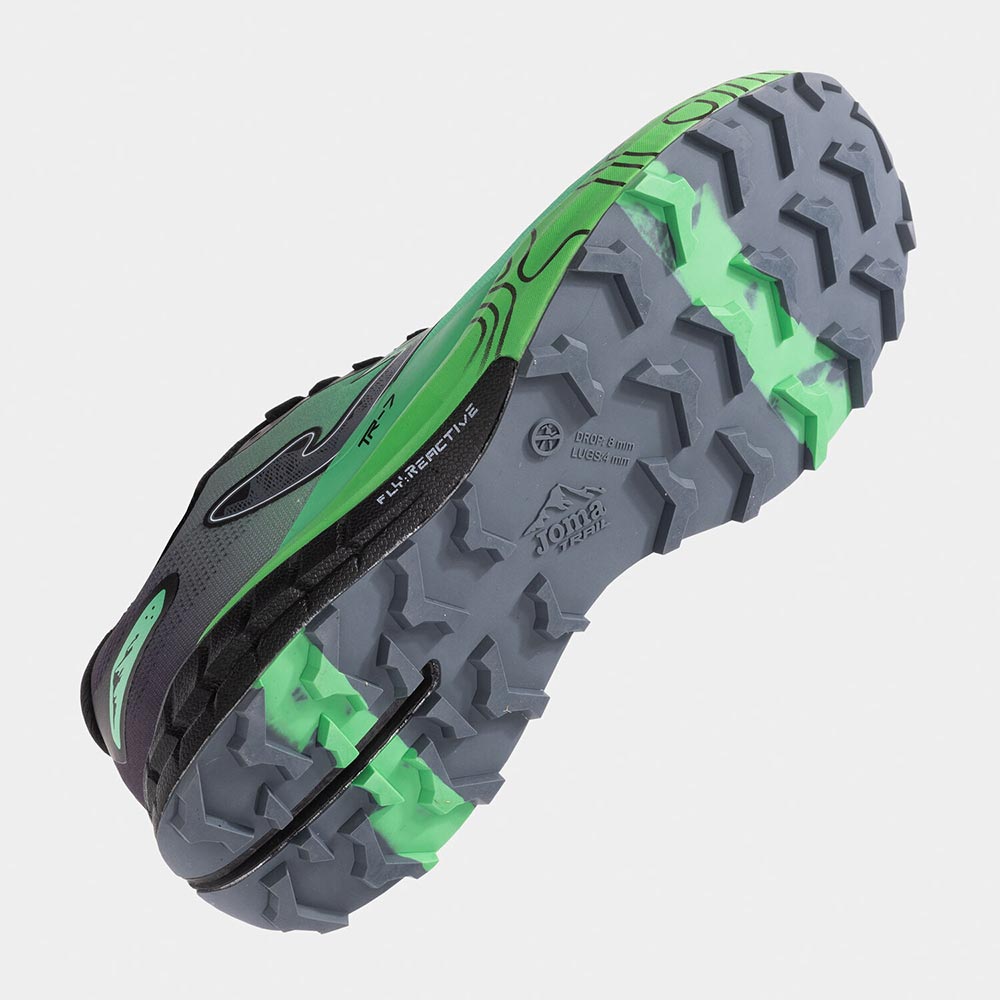 ZAPATILLAS TRAIL RUNNING TR-7 2515 UNISEX VERDE - 5