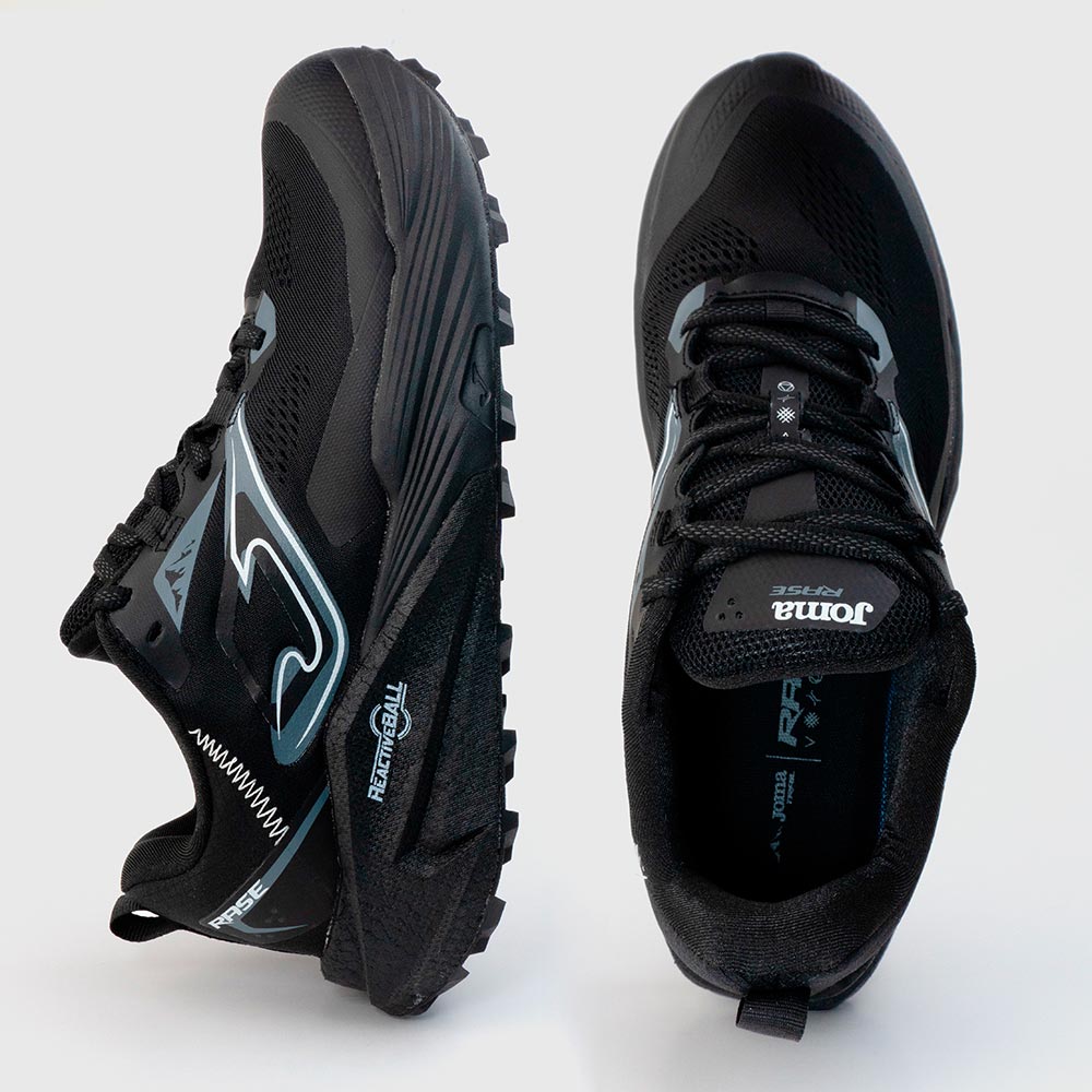ZAPATILLAS TRAIL RUNNING RASE MEN 2501 NEGRO - 4