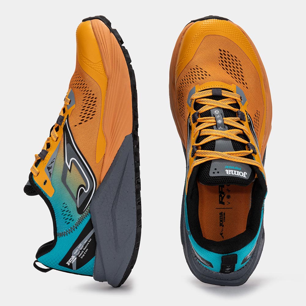 ZAPATILLAS TRAIL RUNNING RASE MEN 2508 NARANJA - 4