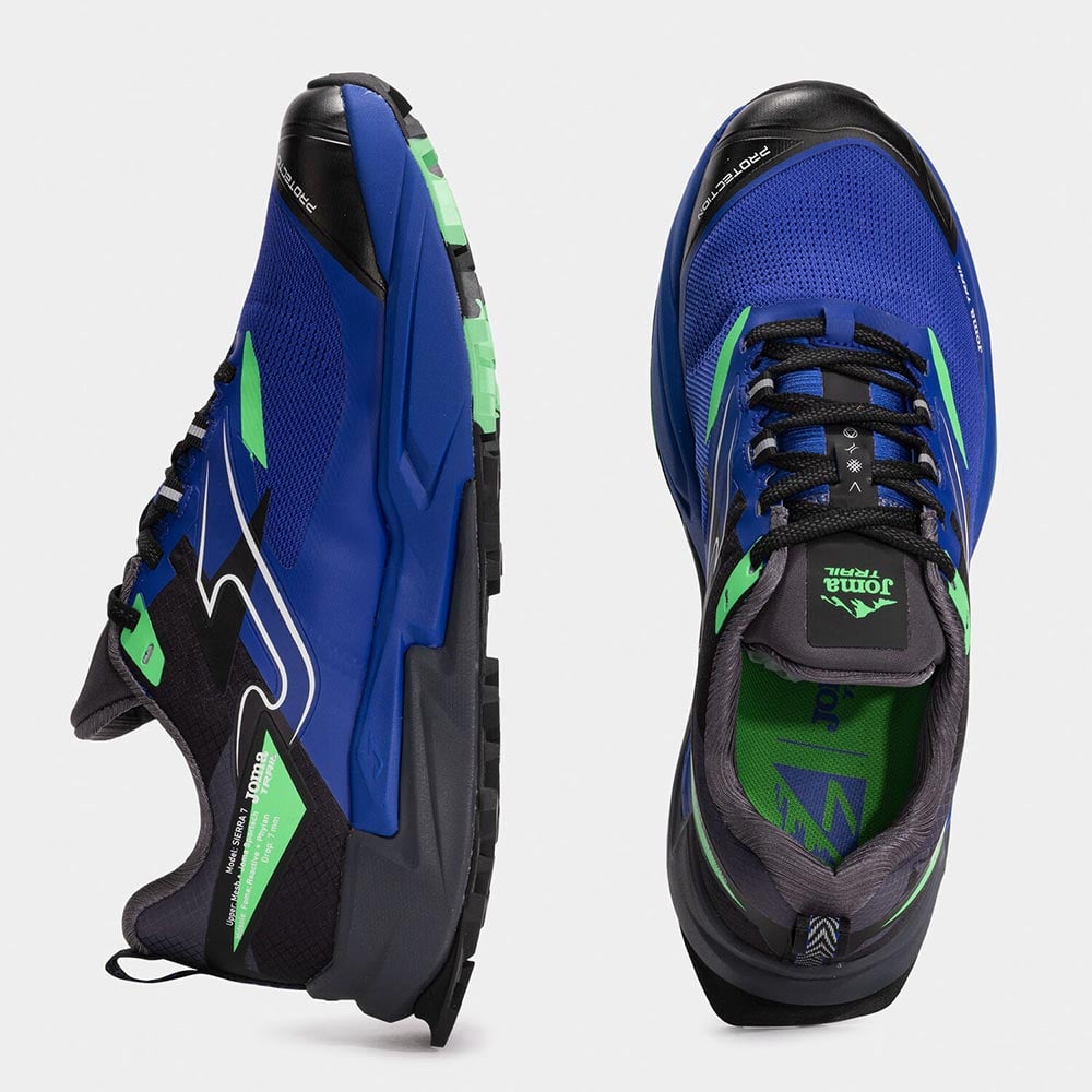 ZAPATILLAS TRAIL RUNNING SIERRA MEN 2504 AZUL ELÉCTRICO - 4