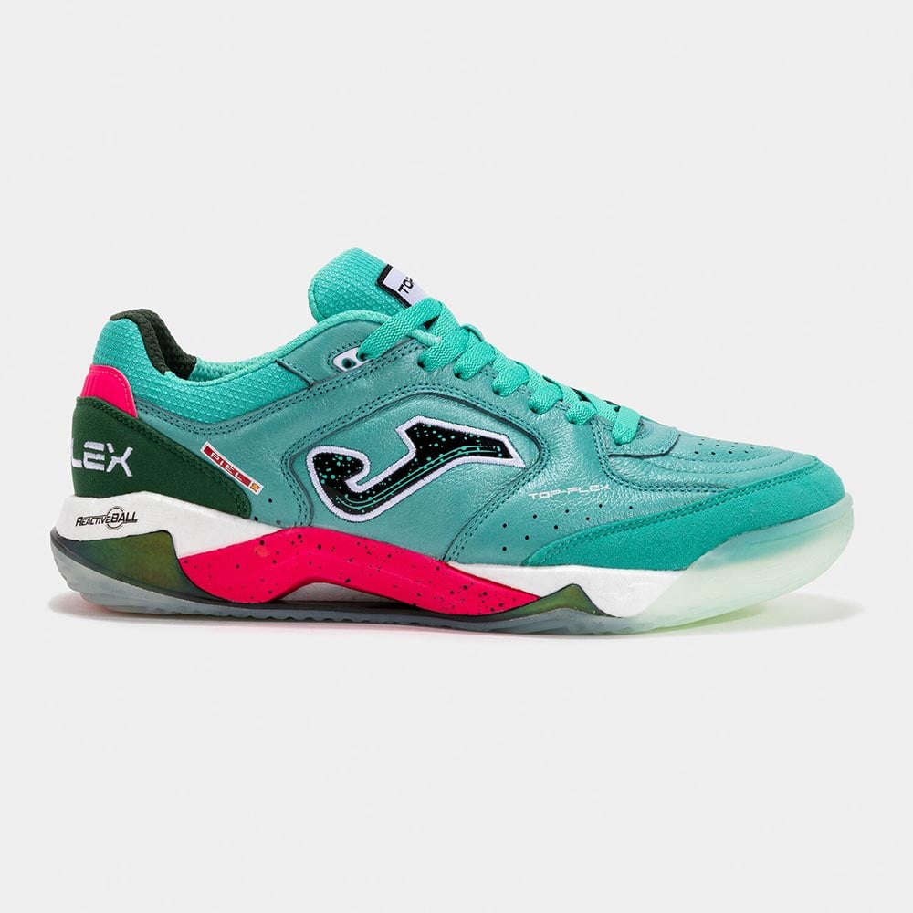 ZAPATILLAS FUTBOL SALA TOP FLEX PLUS 15 IN TURQUESA - 1