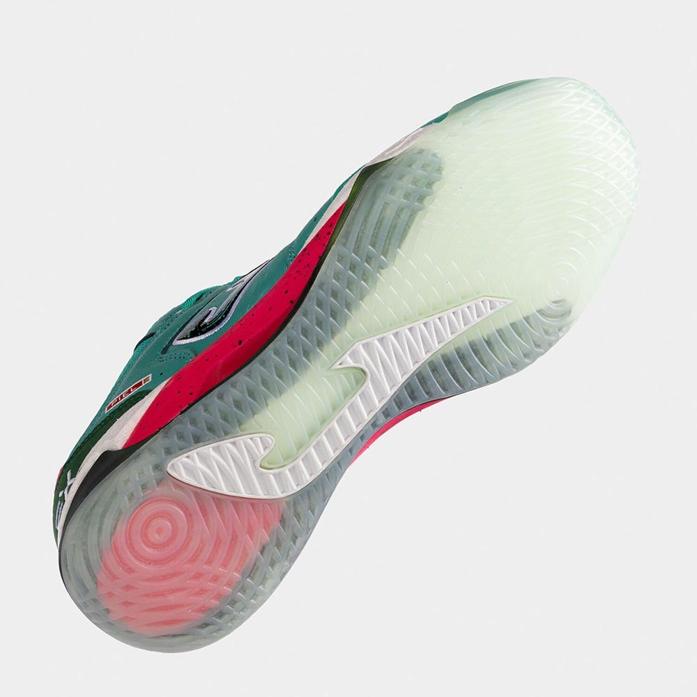 ZAPATILLAS FUTBOL SALA TOP FLEX PLUS 15 IN TURQUESA - 5