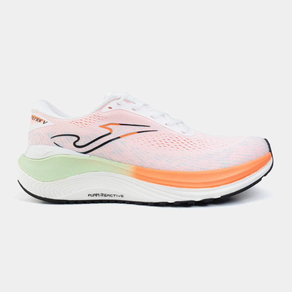 ZAPATILLAS RUNNING FENIX MEN 2502 BLANCO VERDE NARANJA - 1