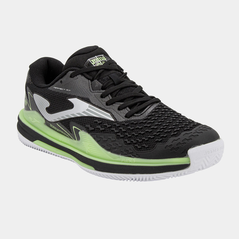 ZAPATILLAS TENIS ACE MEN 2501 C NEGRO VERDE - 2