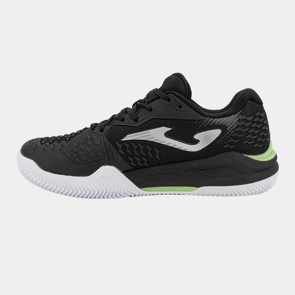 ZAPATILLAS TENIS ACE MEN 2501 C NEGRO VERDE - 3