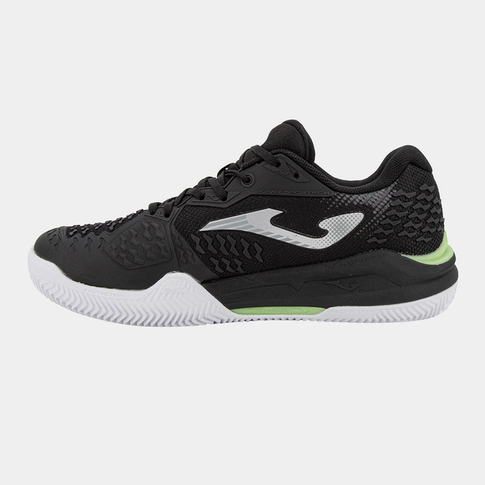 ZAPATILLAS TENIS ACE MEN 2501 C NEGRO VERDE - 3
