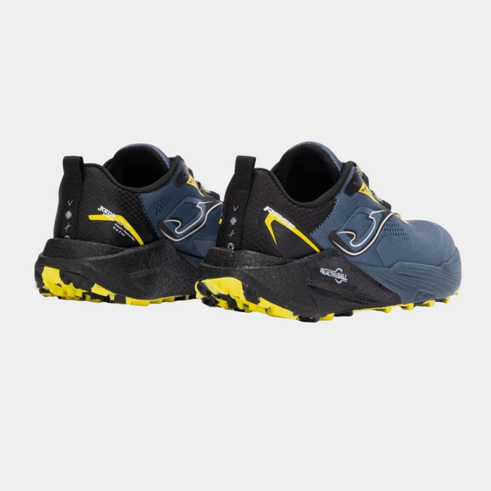 ZAPATILLAS TRAIL RUNNING RASE MEN 2522 AZUL AMARILLO - 3