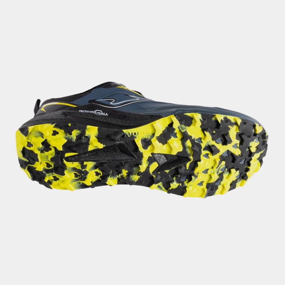 ZAPATILLAS TRAIL RUNNING RASE MEN 2522 AZUL AMARILLO - 5