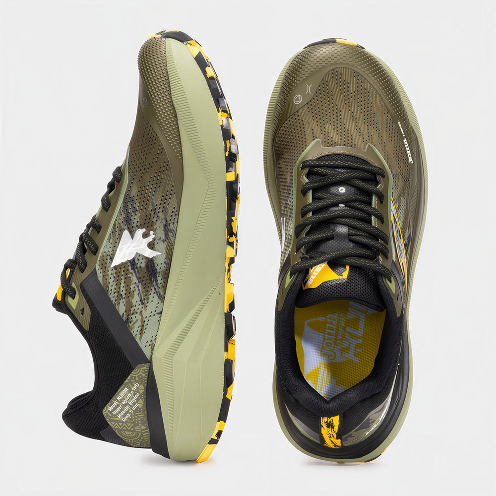 ZAPATILLAS TRAIL RUNNING KUBOR MEN 2527 VERDE MILITAR - 4