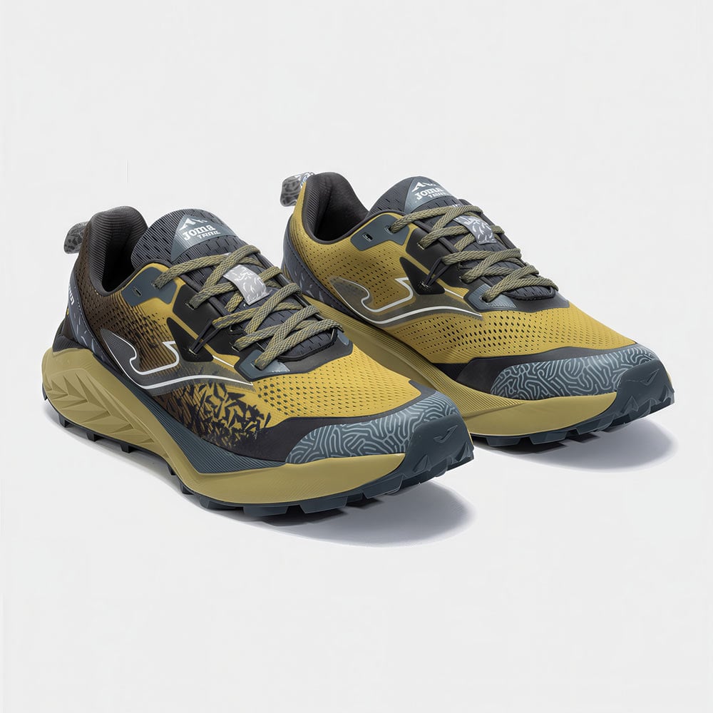 ZAPATILLAS TRAIL RUNNING TUNDRA MEN 2527 CAQUI GRIS OSCURO - 2