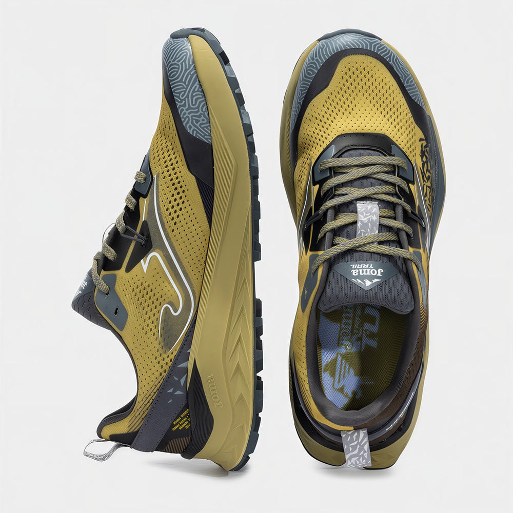 ZAPATILLAS TRAIL RUNNING TUNDRA MEN 2527 CAQUI GRIS OSCURO - 4