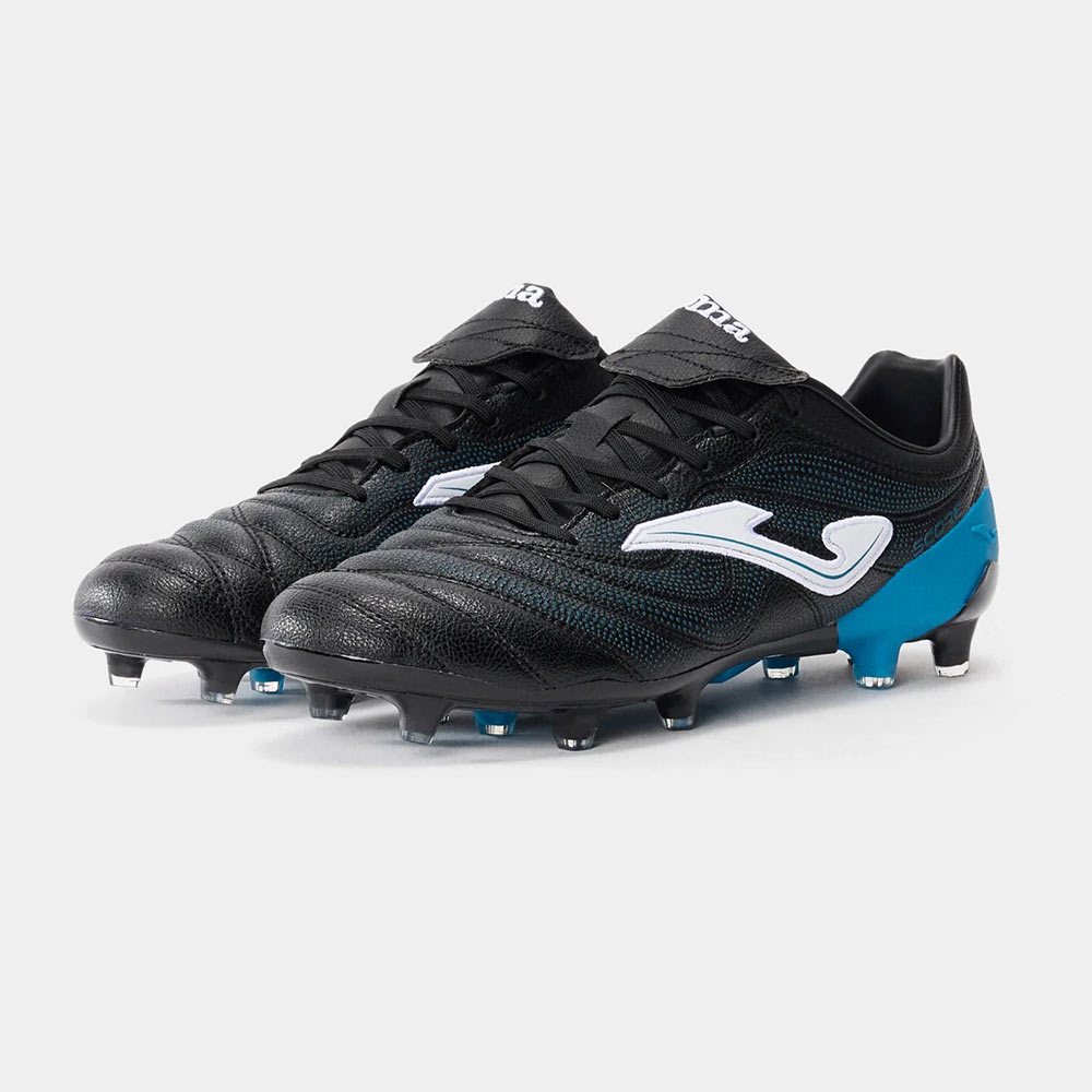ZAPATILLAS FUTBOL SCORE 2501 FG NEGRO AZUL - 2