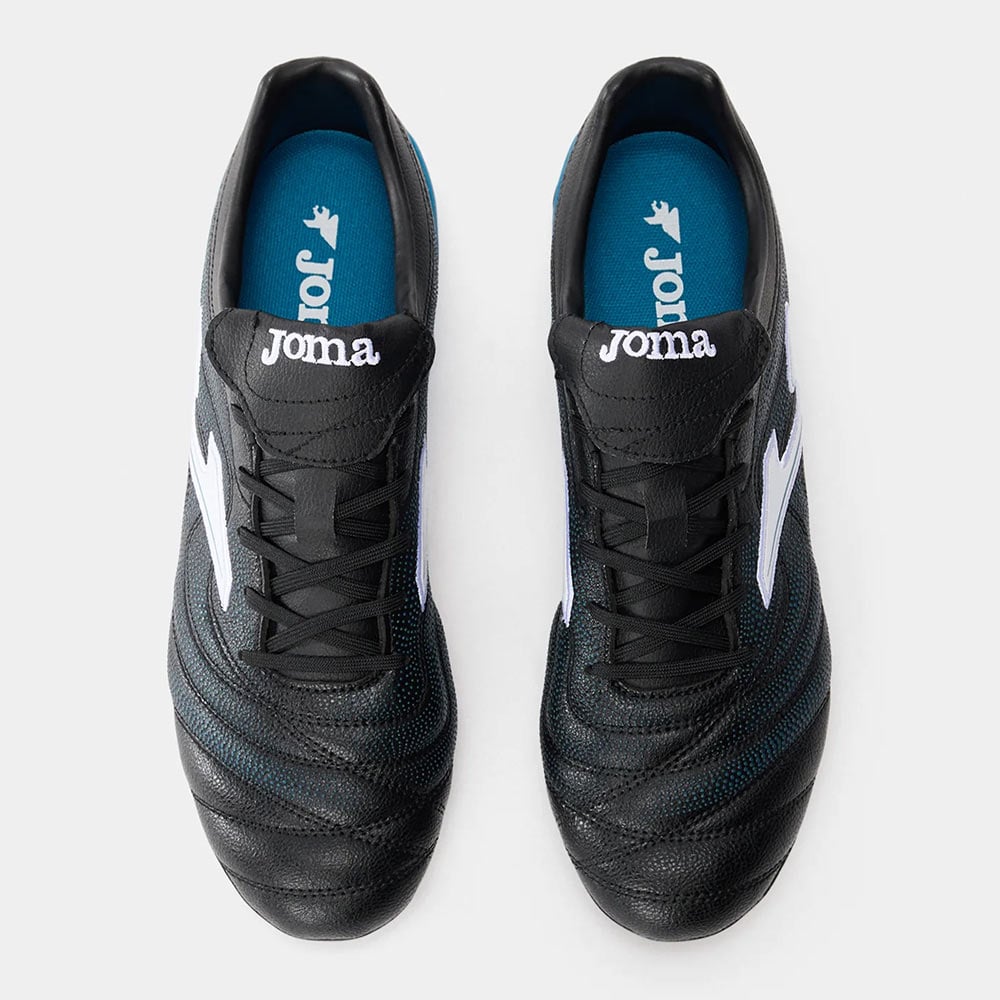 ZAPATILLAS FUTBOL SCORE 2501 FG NEGRO AZUL - 4