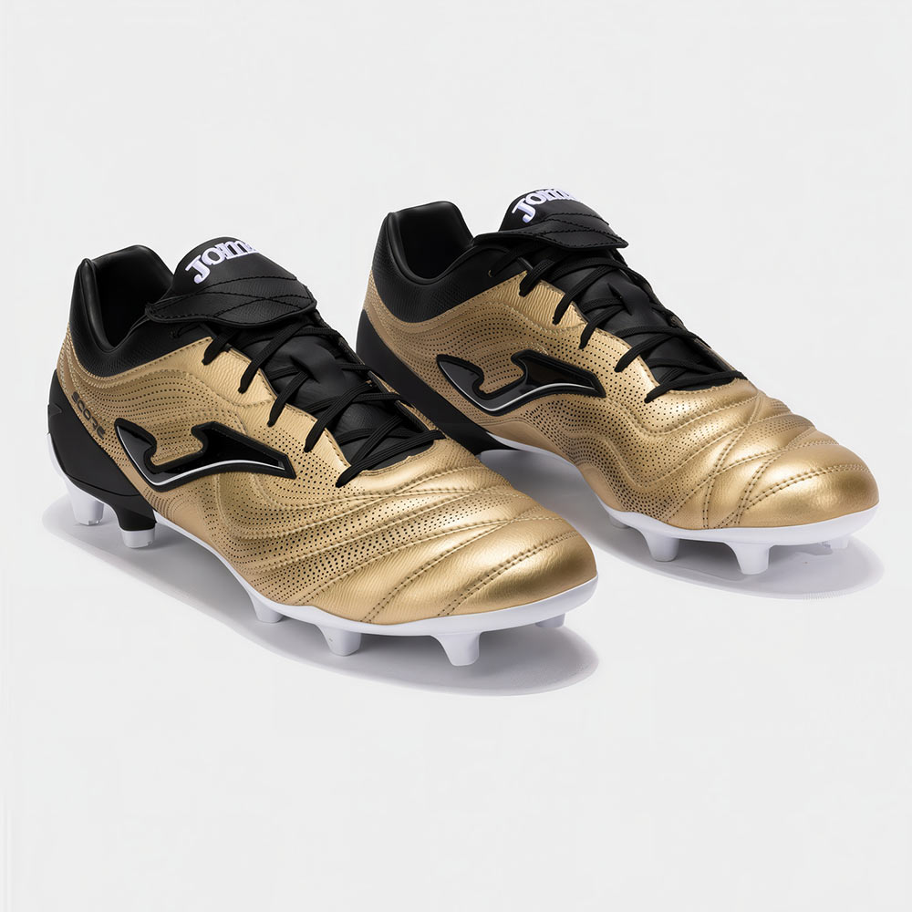 ZAPATILLAS FUTBOL SCORE 2518 FG NEGRO DORADO - 2