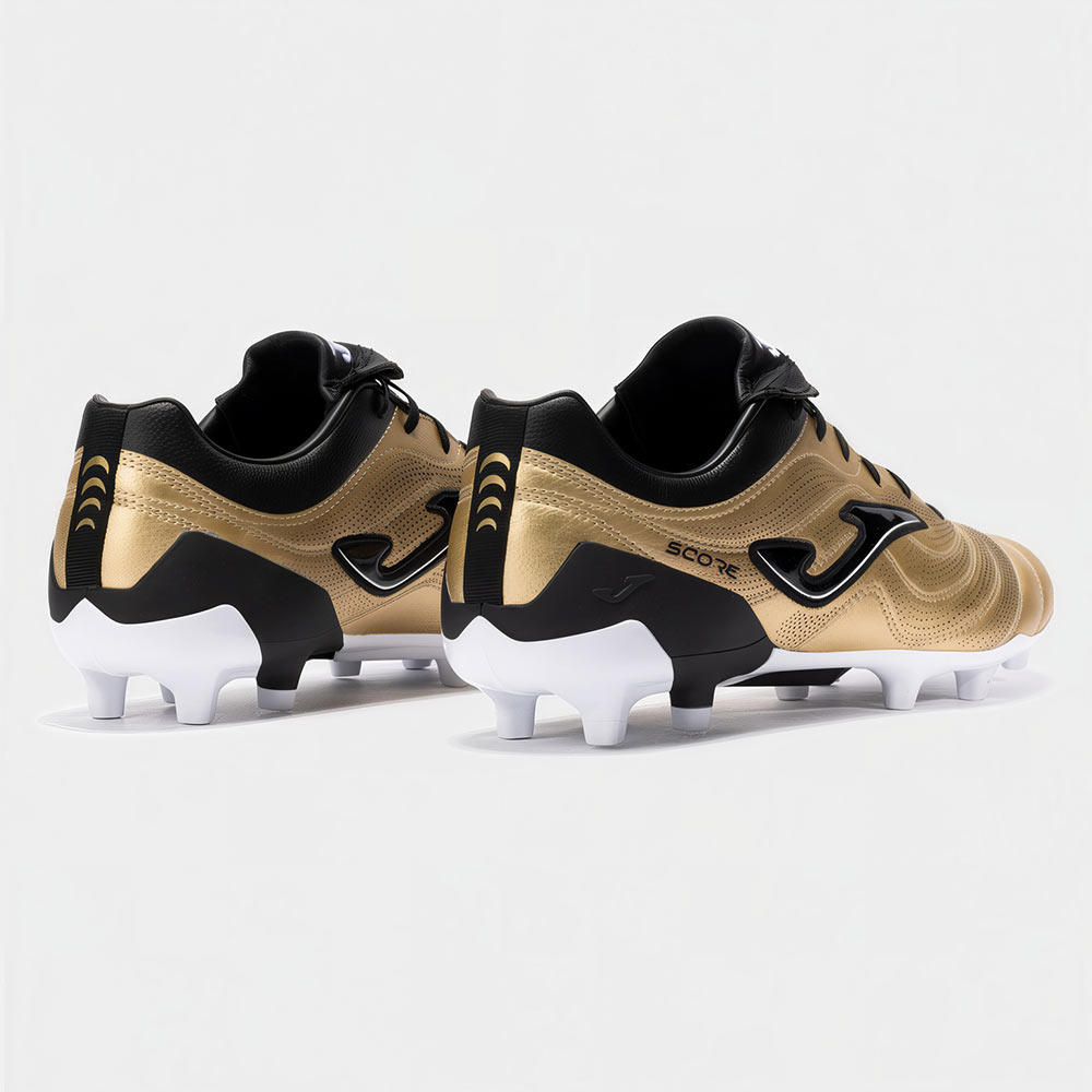 ZAPATILLAS FUTBOL SCORE 2518 FG NEGRO DORADO - 3