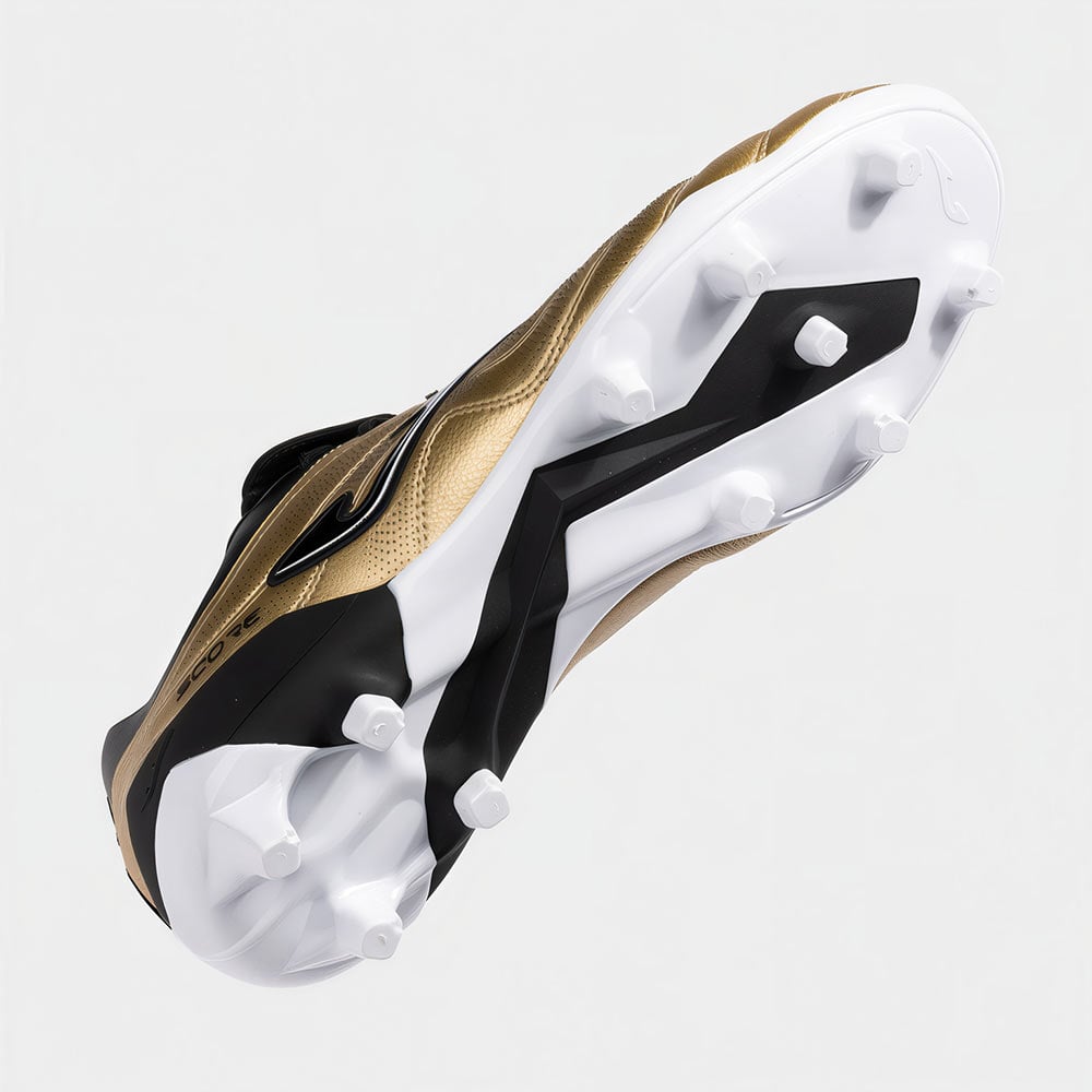 ZAPATILLAS FUTBOL SCORE 2518 FG NEGRO DORADO - 5