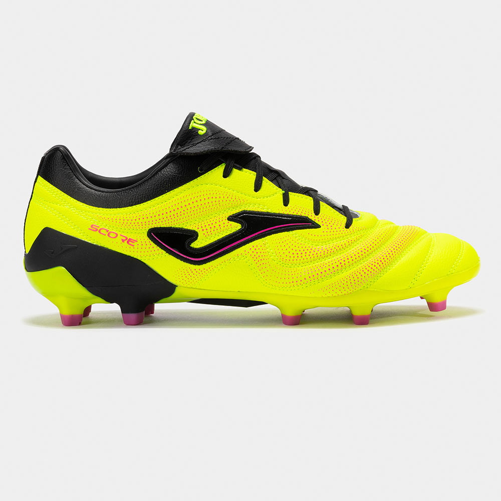 ZAPATILLAS FUTBOL SCORE 2509 FG NEGRO AMARILLO FLÚOR - 1