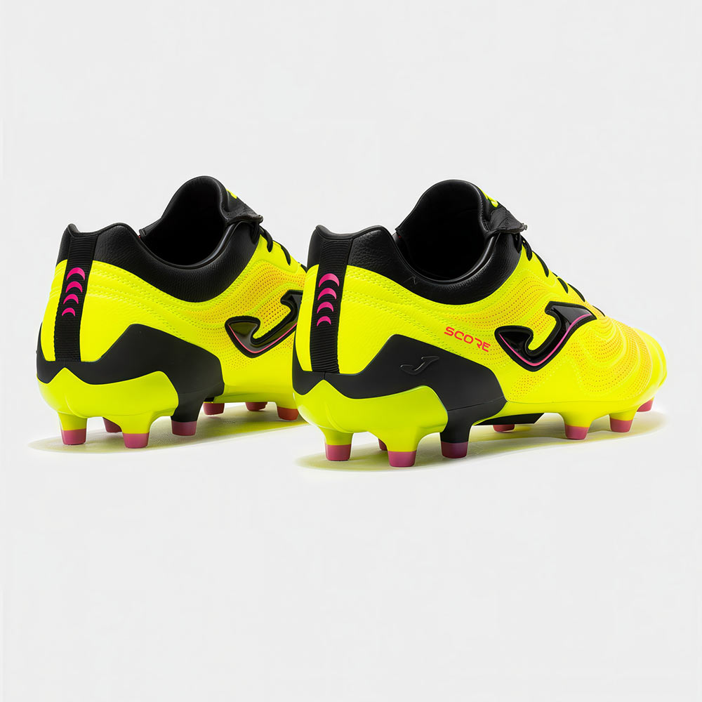 ZAPATILLAS FUTBOL SCORE 2509 FG NEGRO AMARILLO FLÚOR - 3